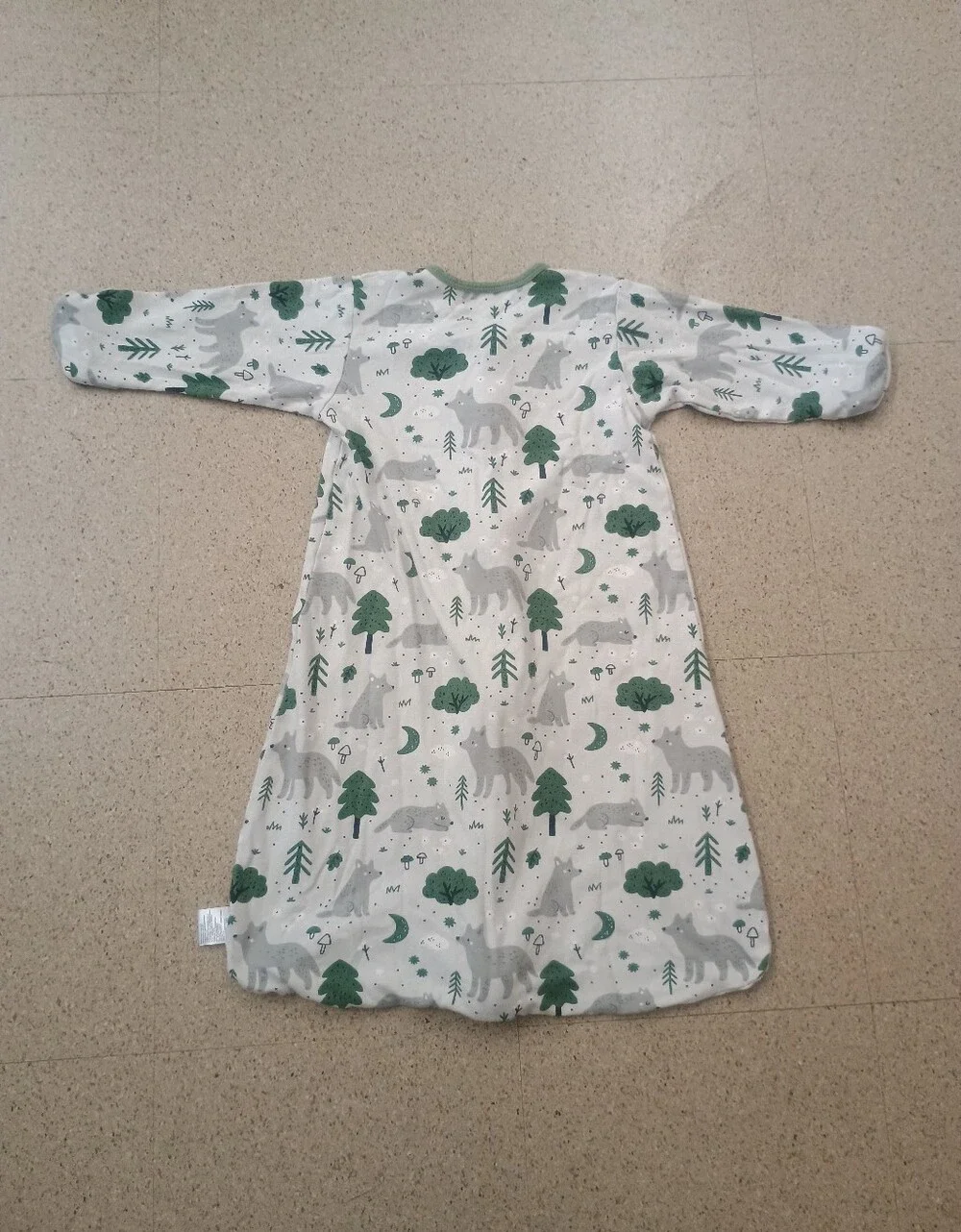 Yoofoss baby sleep sack Green Forest Animals Sleep Sack Pajamas L/ 12-18 Months